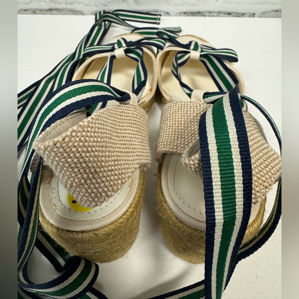 Ralph Lauren Espadrille Wedges - Picture 7 of 8